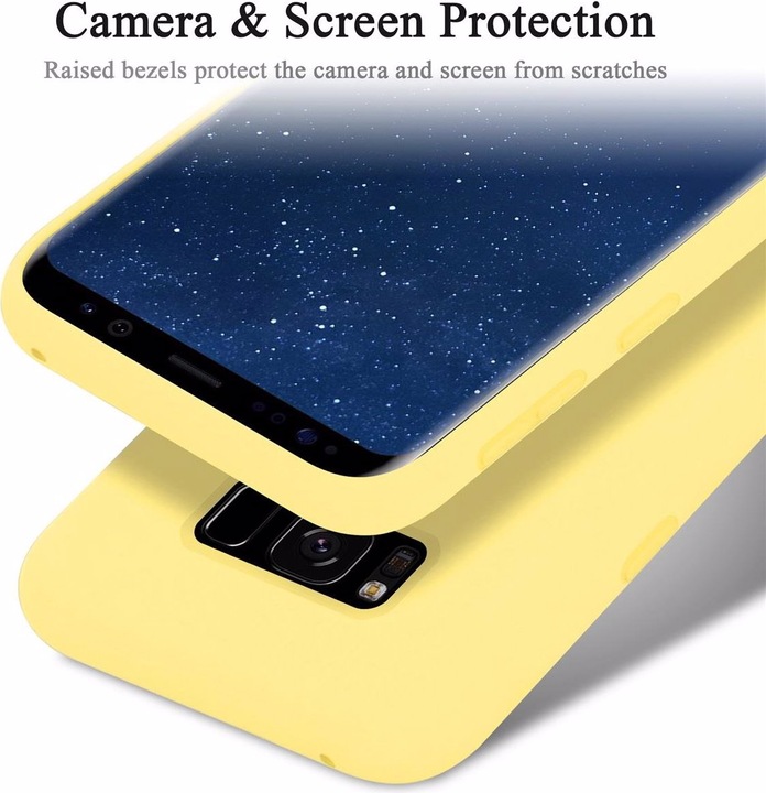 Produktbild Cadorabo TPU Liquid Silicone Case Cover (Samsung Galaxy S8+)