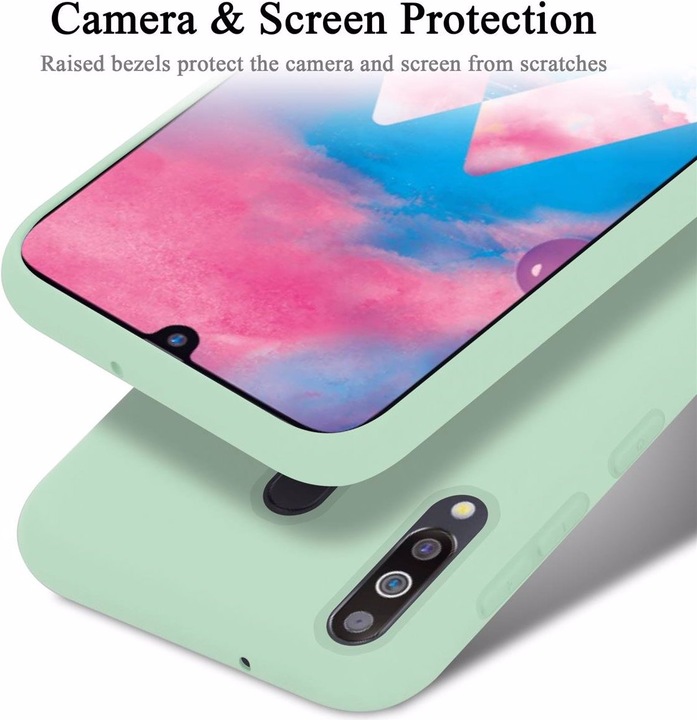 Produktbild Cadorabo TPU Liquid Silicone Case Cover (Samsung Galaxy A40s, Samsung Galaxy M30)