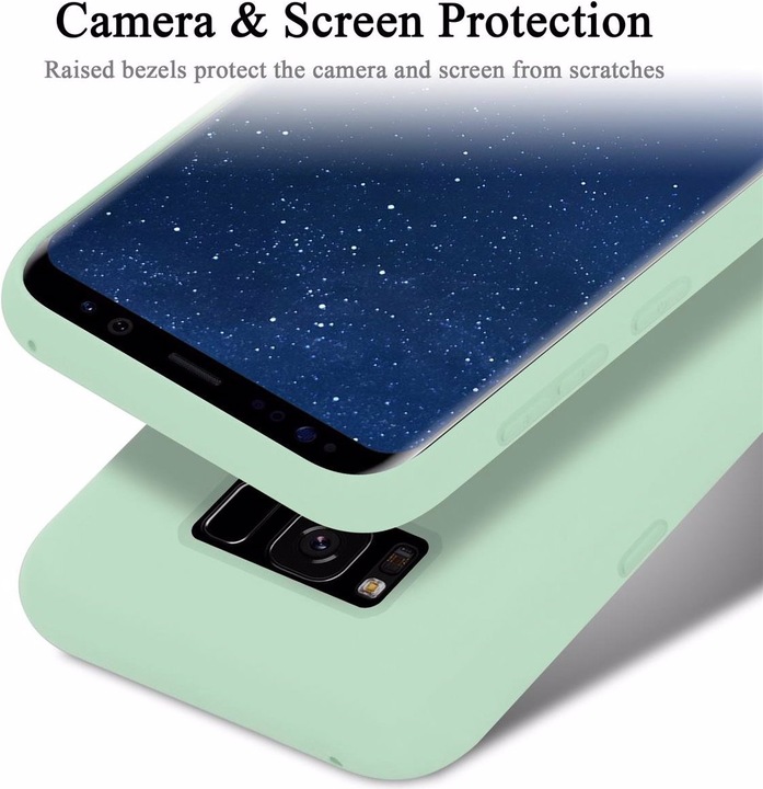 Produktbild Cadorabo TPU Liquid Silicone Case Cover (Samsung Galaxy S8+)