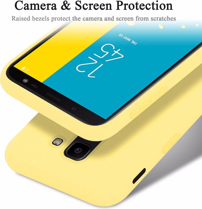 Produktbild Cadorabo TPU Liquid Silicone Case Cover (Samsung Galaxy J6 (2018))