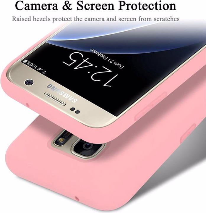 Produktbild Cadorabo TPU Liquid Silicone Case Cover (Samsung Galaxy S7)