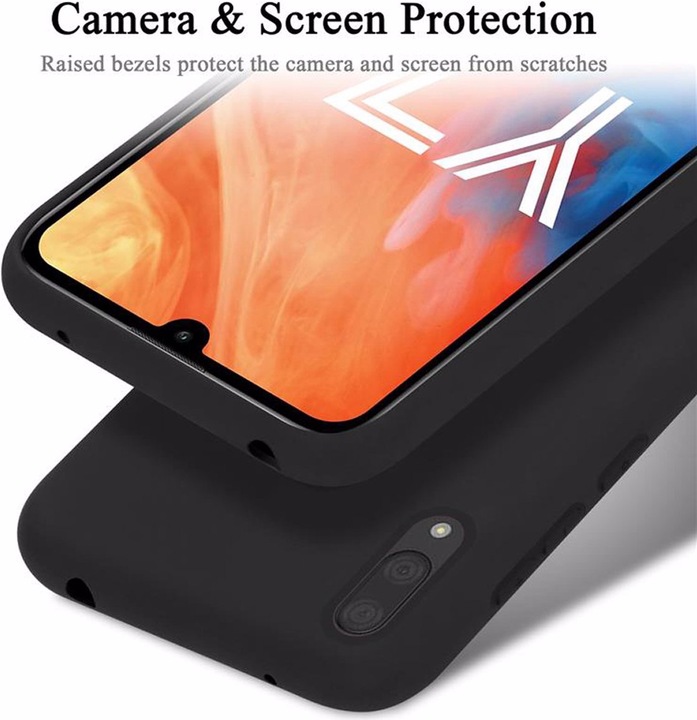 Produktbild Cadorabo TPU Liquid Silicone Case Cover (Huawei Y7 Prime (2019), Huawei Y7 (2019))