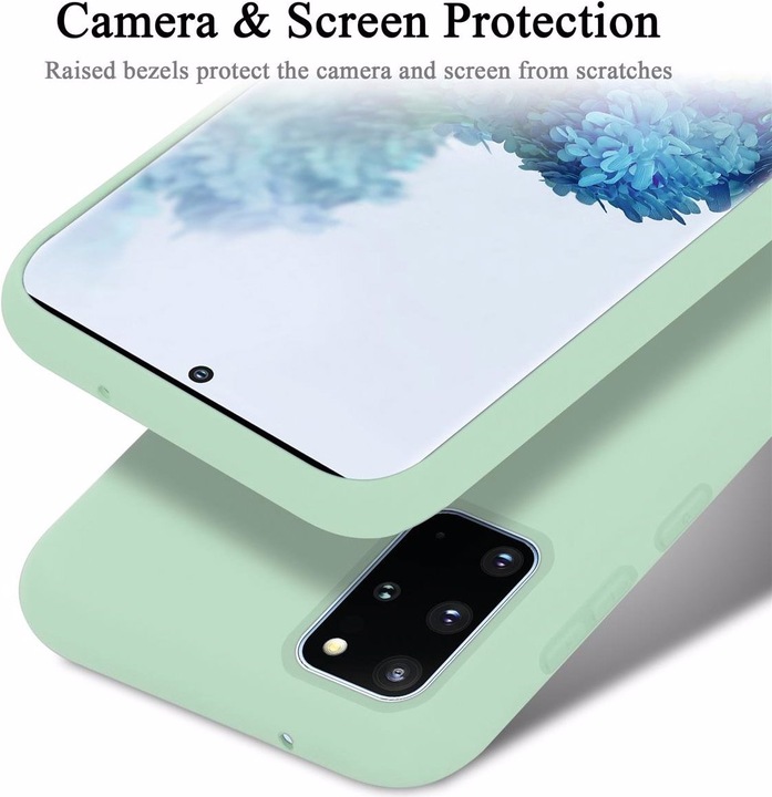 Produktbild Cadorabo TPU Liquid Silicone Case Cover (Samsung Galaxy S20+)