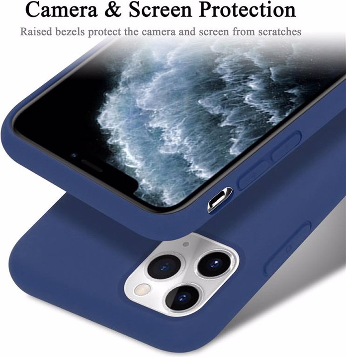 Actual product image Cadorabo TPU Liquid Silicone Case Cover (Apple iPhone 11 Pro)