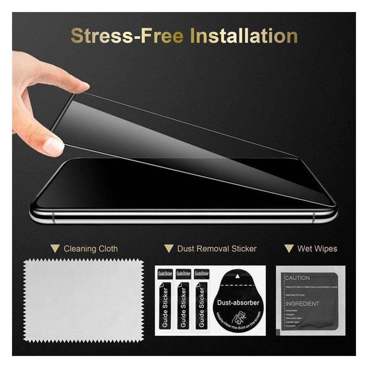 Cadorabo Vetro Temperato 9H Per Sony Xperia 10 Plus: Protezione Trasparente E Anti-graffio Con 3D Touch - 3
