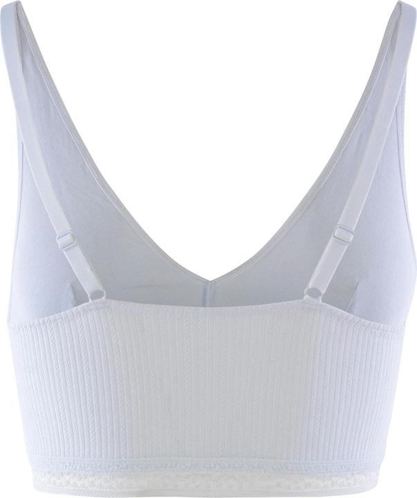 Actual product image DIM Crop-Top Cotton Lace (L)