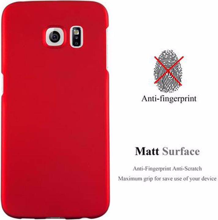 Actual product image Cadorabo Hard Cover Matt Metal Cover (Samsung Galaxy S6 Edge)