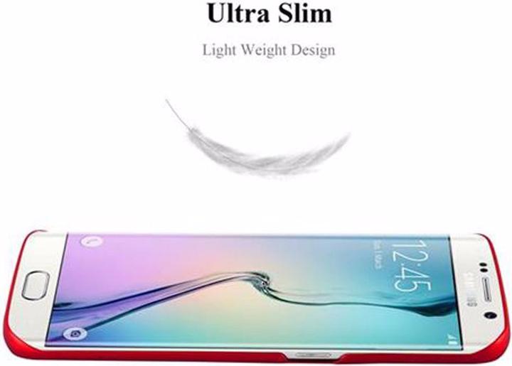 Actual product image Cadorabo Hard Cover Matt Metal Cover (Samsung Galaxy S6 Edge)