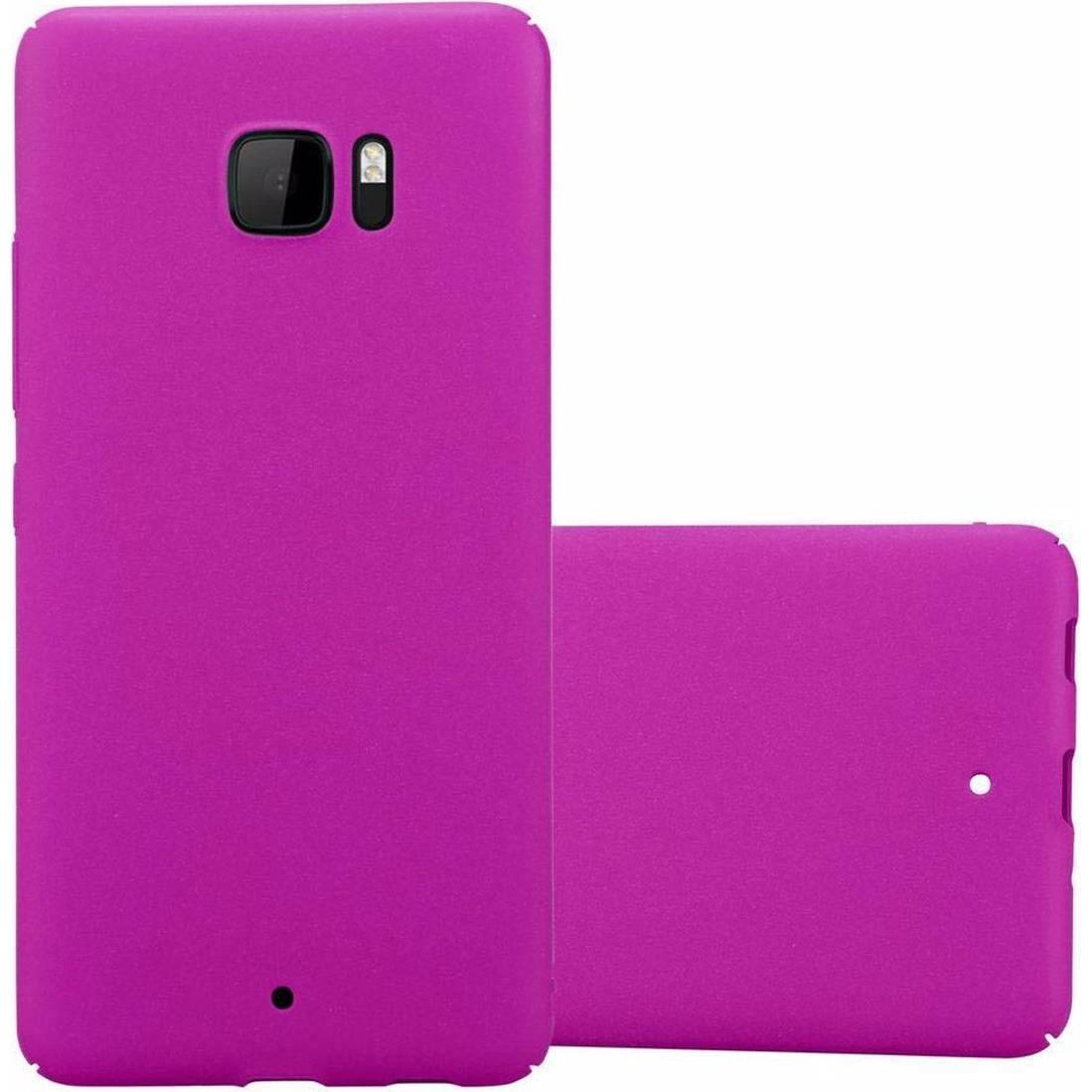 Cadorabo Hard Cover Frosty Cover (HTC U Ultra), Smartphone Hülle, Pink