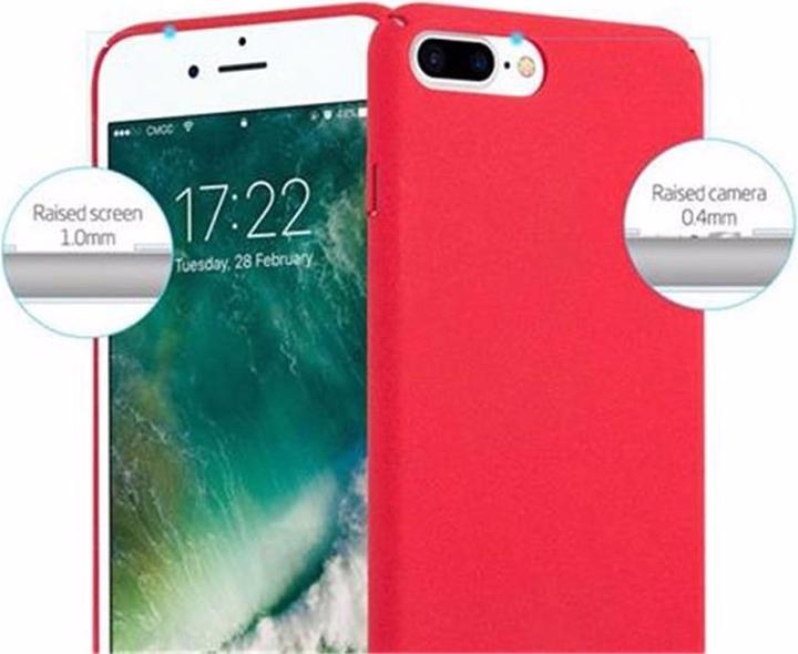 Immagine prodotto Cadorabo Copertina rigida Copertina gelata (Apple iPhone 7 Plus, Apple iPhone 7s Plus, Apple iPhone 8 Plus)