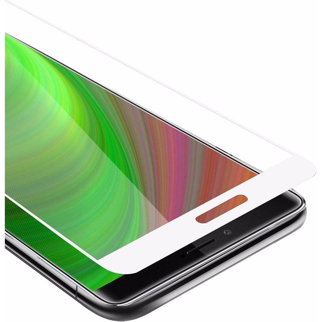 Cadorabo Vollbild Displayschutzglas (1 Stück, Honor Note 8), Smartphone Schutzfolie, Schwarz