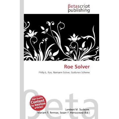 Roe Solver, Fachbücher