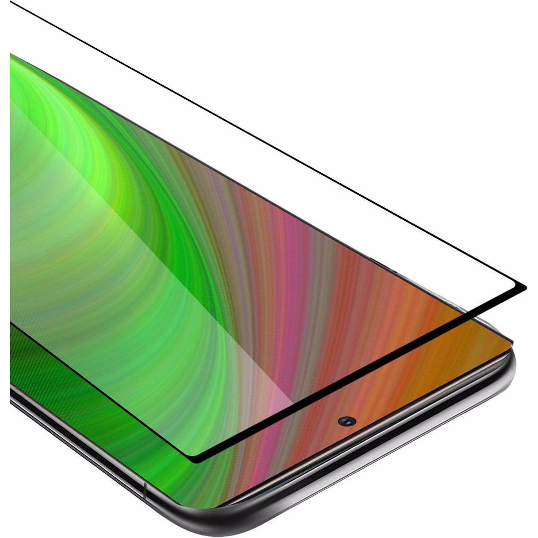 Cadorabo Vollbild Displayschutzglas (1 Stück, Samsung Galaxy Note 20 Ultra), Smartphone Schutzfolie, Schwarz