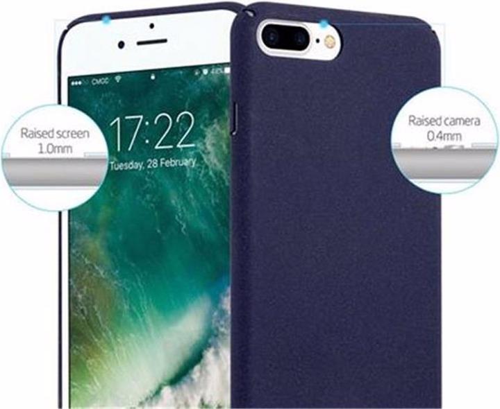 Actual product image Cadorabo Hard Cover Frosty Cover (Apple iPhone 7 Plus, Apple iPhone 7s Plus, Apple iPhone 8 Plus)