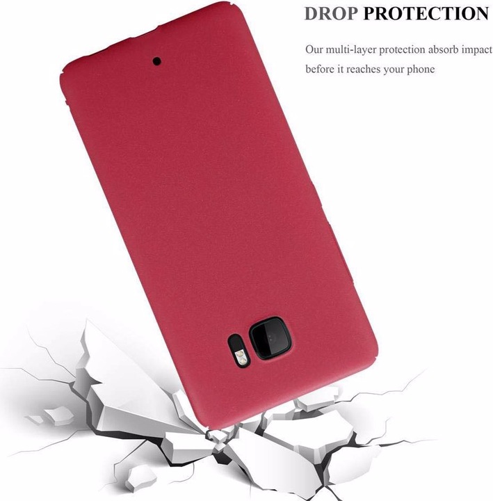 Image du produit Cadorabo Couverture rigide Frosty Cover (HTC U Ultra)