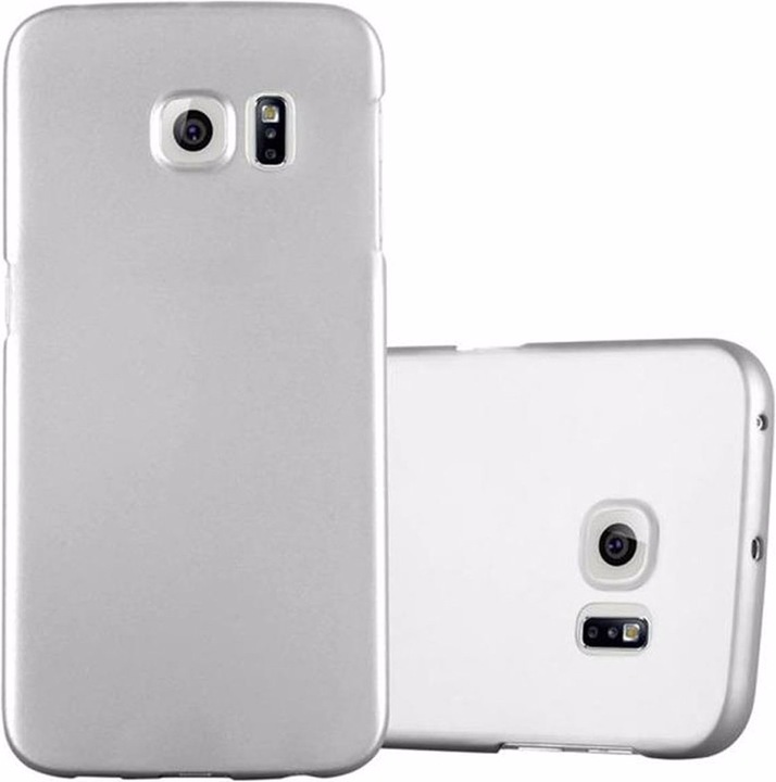 Actual product image Cadorabo Hard Cover Matt Metal Cover (Samsung Galaxy S6 Edge)