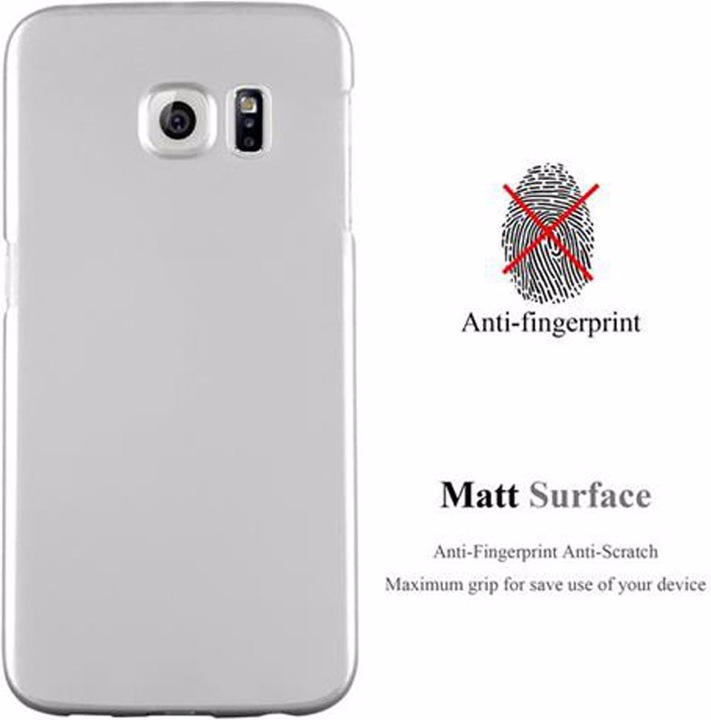 Actual product image Cadorabo Hard Cover Matt Metal Cover (Samsung Galaxy S6 Edge)