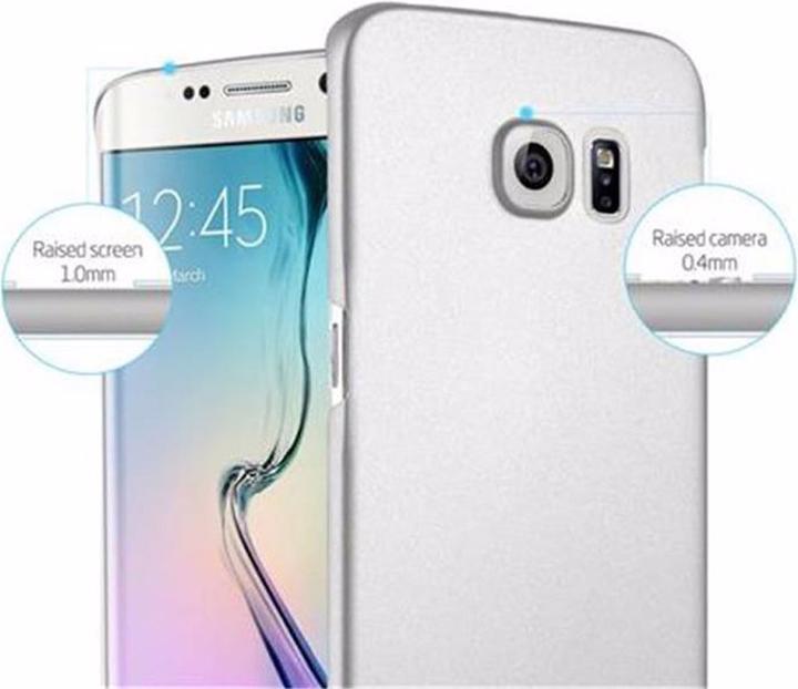 Image du produit Cadorabo Hard Cover Couverture métallique mate (Samsung Galaxy S6 Edge)