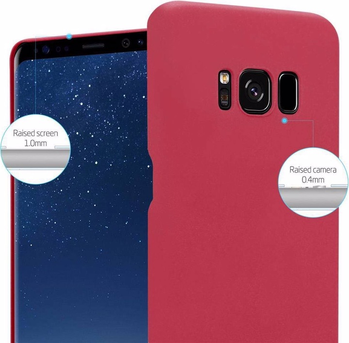 Actual product image Cadorabo Hard Cover Frosty Cover (Samsung Galaxy S8+)