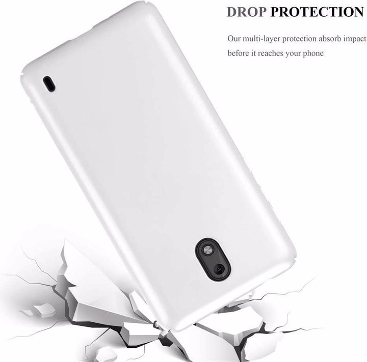 Actual product image Cadorabo Hard Cover Matt Metal Cover (Nokia 2)