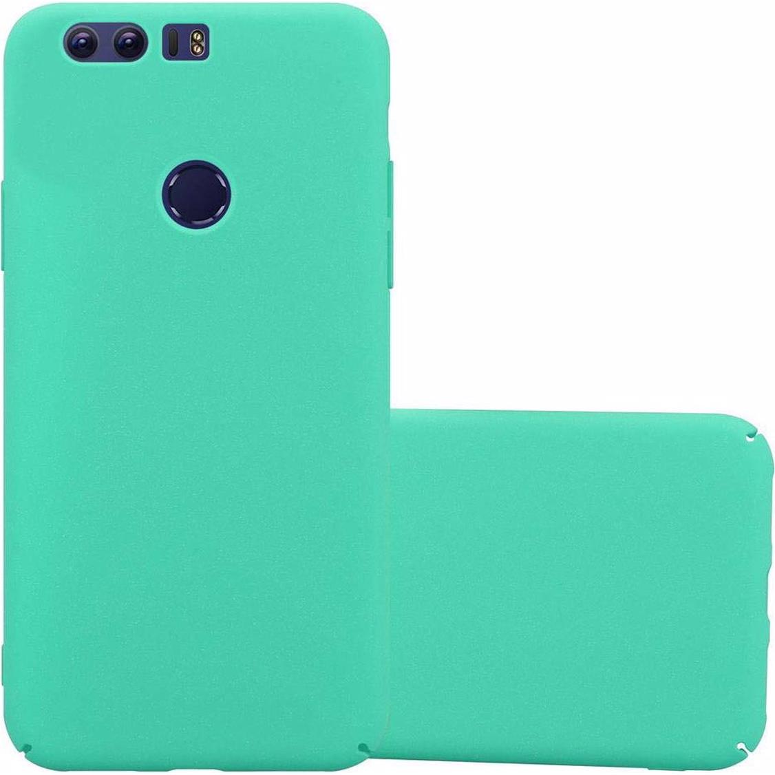 Cadorabo Hard Cover Frosty Cover (Honor 8 Premium), Smartphone Hülle, Grün
