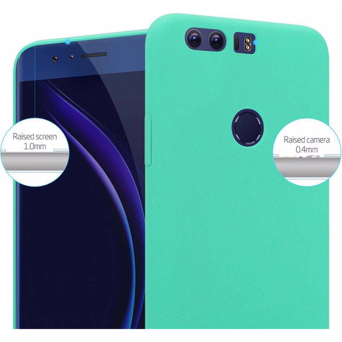 Thumbnail - Cadorabo Hard Cover Frosty Cover (Honor 8 Premium), Smartphone Hülle, Grün