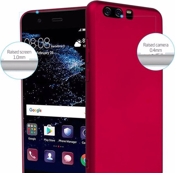 Produktbild Cadorabo Hard Cover Matt Metall Cover (Haier P10)