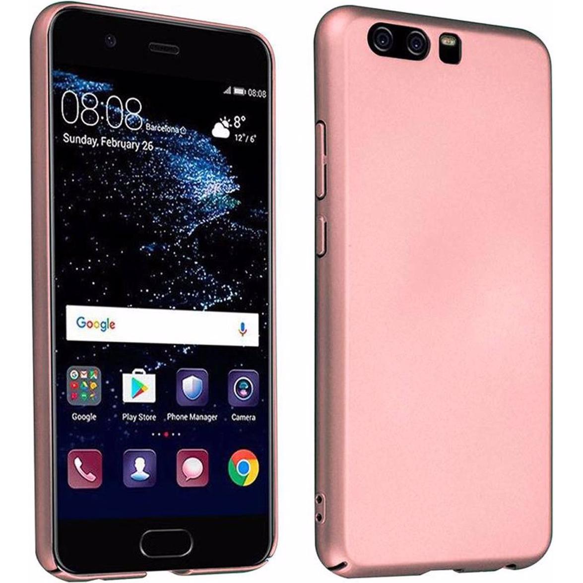 Cadorabo Hard Cover Matt Metall Cover (Haier P10), Smartphone Hülle, Rosa