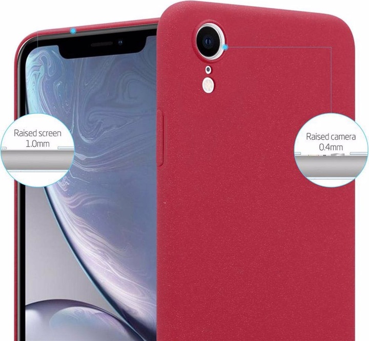 Actual product image Cadorabo Hard Cover Frosty Cover (Apple iPhone XR)