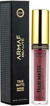 Image du produit Armaf True Matte Transferproof Liq Lipstick - Rouge à lèvres liquide mat 4 ml 04 Shades (01 Le Femmes)