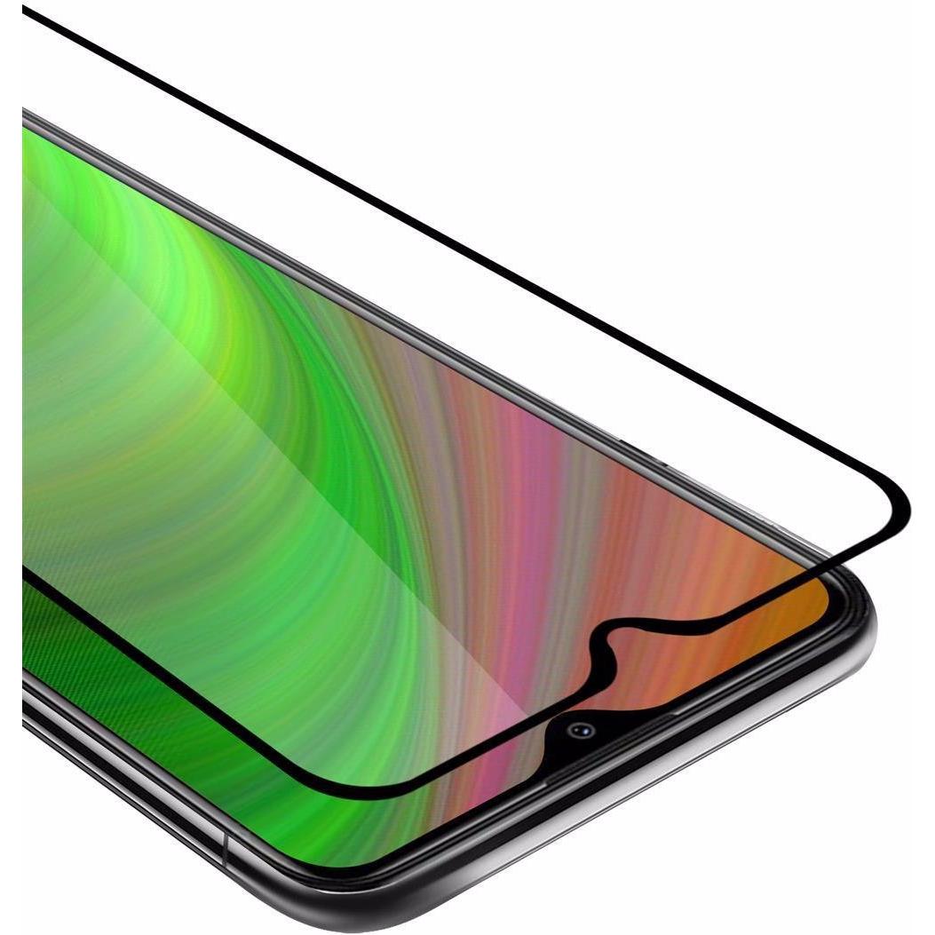 Cadorabo Vollbild Displayschutzglas (1 Stück, Xiaomi Redmi 8A), Smartphone Schutzfolie, Schwarz