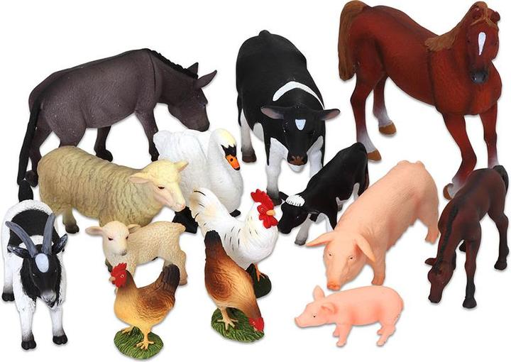 Produktbild Betzold Bauernhof Tiere, 14-tlg. Set