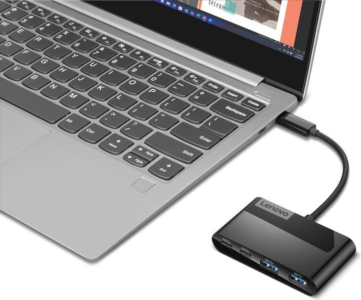 Produktbild Lenovo Select 4-Port USB-C Hub (USB-C, 4 Ports)