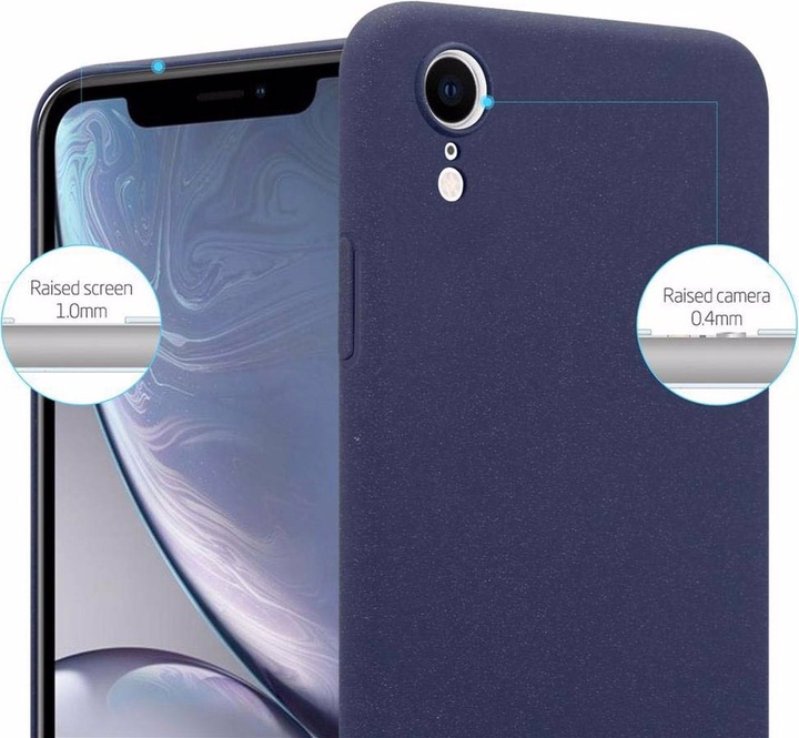Image du produit Cadorabo Couverture rigide Frosty Cover (Apple iPhone XR)