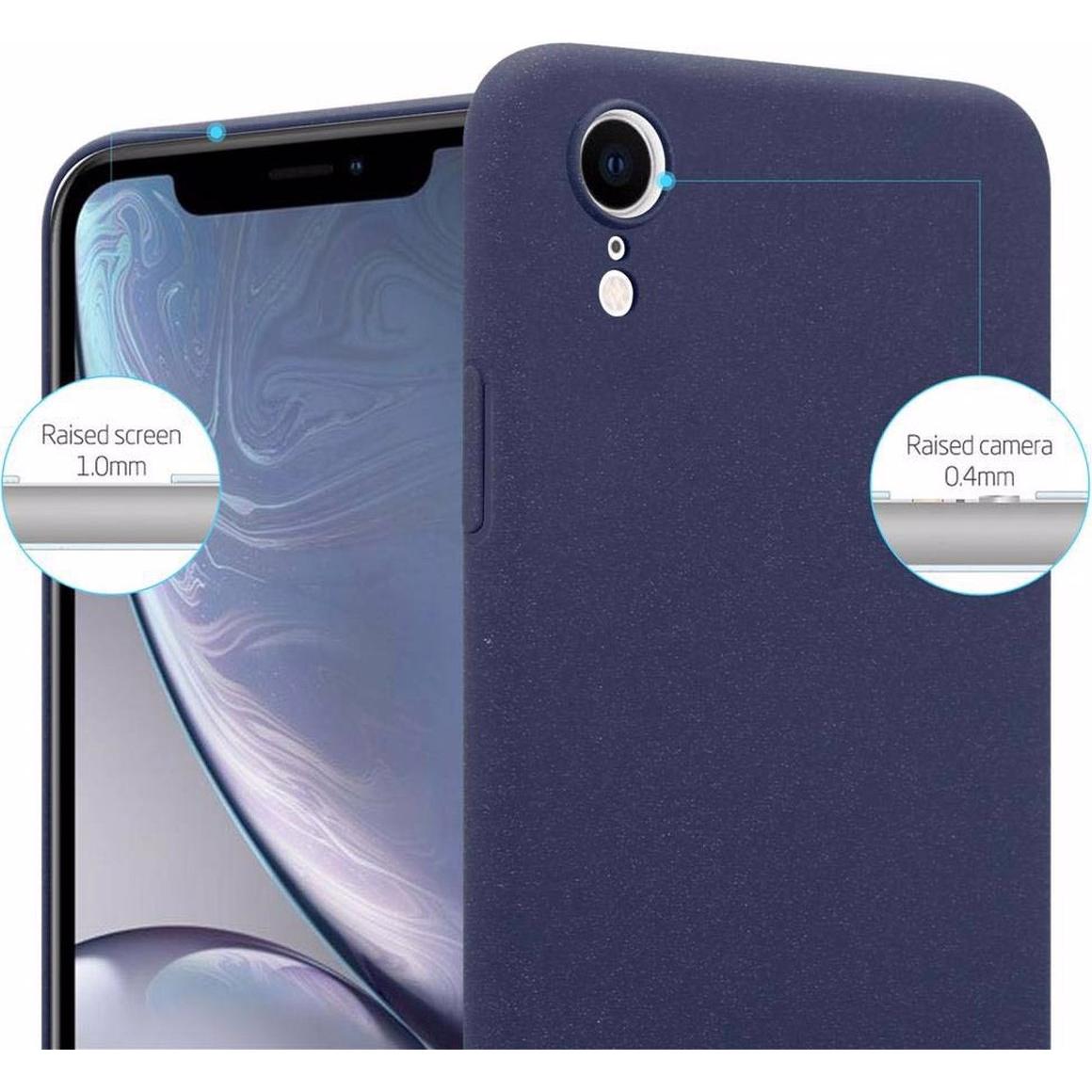 Thumbnail - Cadorabo Hard Cover Frosty Cover (Apple iPhone XR), Smartphone Hülle, Blau