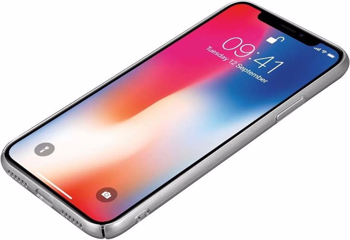 Actual product image Cadorabo Hard Cover Matt Metal Cover (Apple iPhone X)