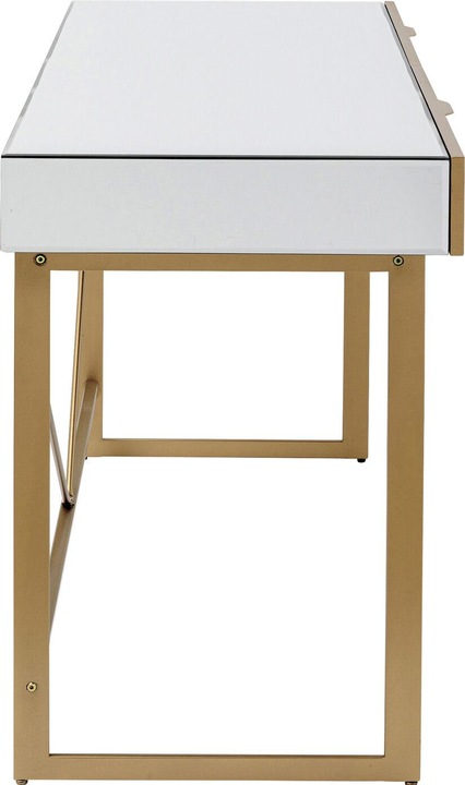 Produktbild Kare Design Schreibtisch Soran Gold 120x50cm (120 x 50 x 77 cm)
