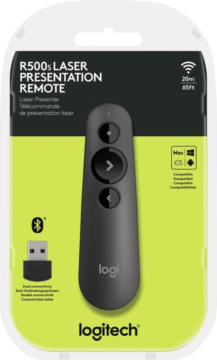 Actual product image Logitech R500s Graphite