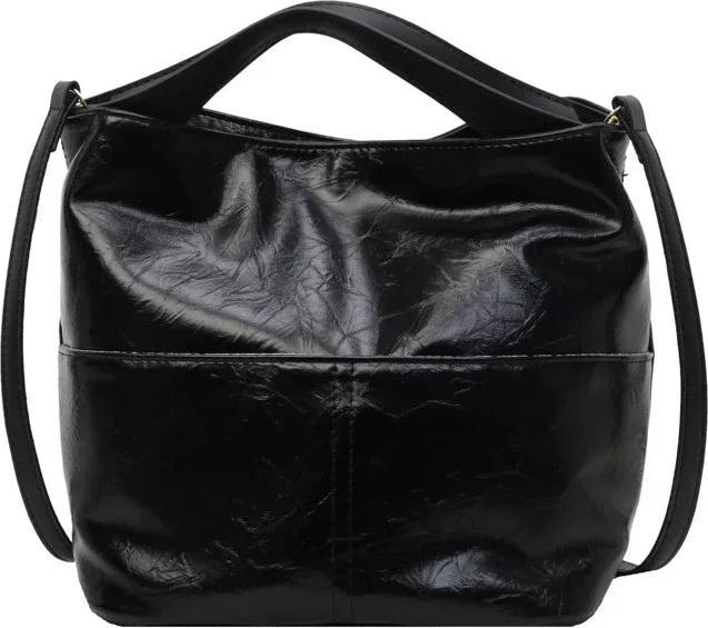 Only-Bags.Store Einfache Pu Eimer Handtaschen grosse Kapazität Mode vielseitige Umhängetaschen