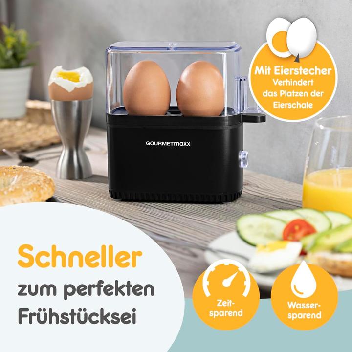 Image du produit Gourmetmaxx Cuit-oeufs noir