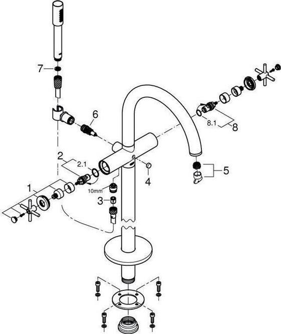 Image du produit Grohe Mitigeur de baignoire Atrio