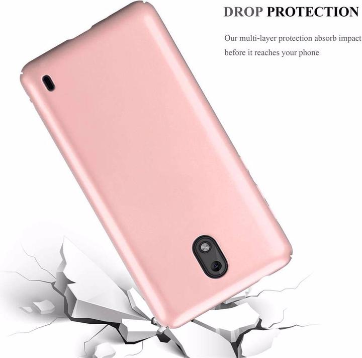 Produktbild Cadorabo Hard Cover Matt Metall Cover (Nokia 2)