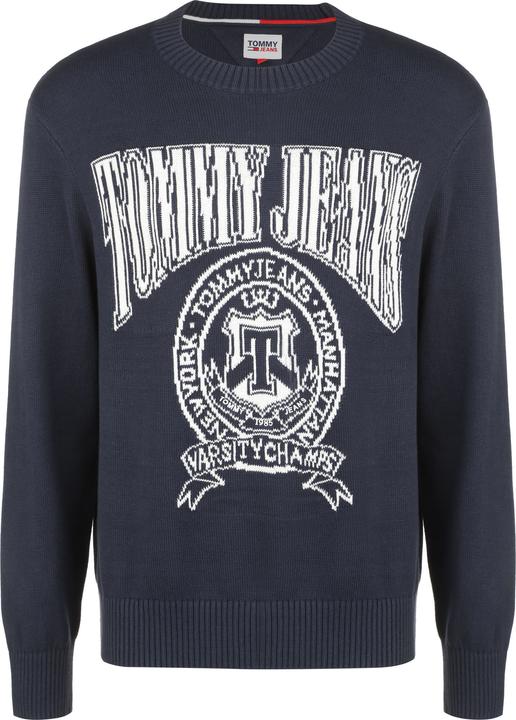 Image du produit Tommy Hilfiger Tommy Jeans Relaxed Varsity Jacquard Knit Sweater - 88647 (M)