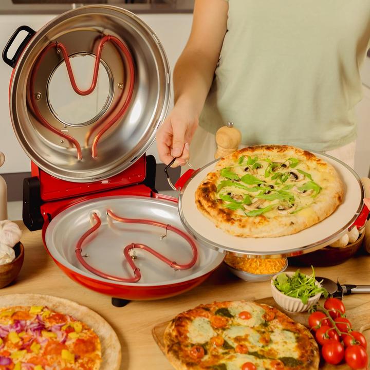Actual product image Cecotec Pizza Maker Fun PizzaCo Mamma Mia Window