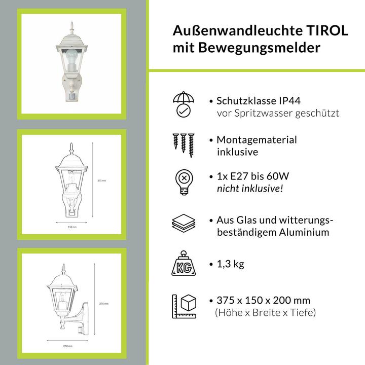Actual product image Licht-Erlebnisse Tirol (E27, IP44)