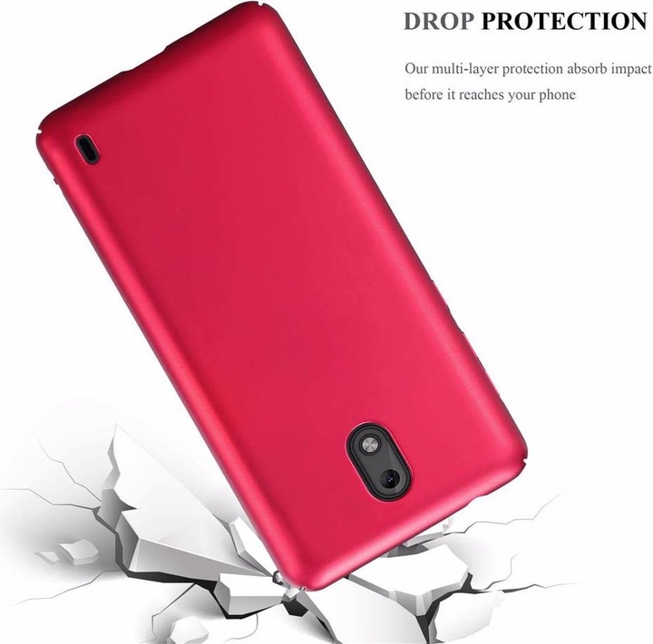 Produktbild Cadorabo Hard Cover Matt Metall Cover (Nokia 2)