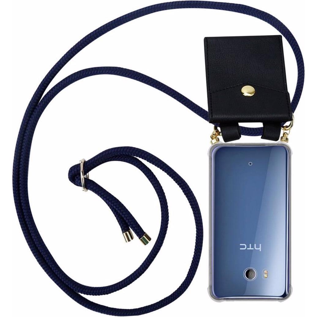 Thumbnail - Cadorabo TPU Handy Kette GOLD Cover, Handykette, Blau