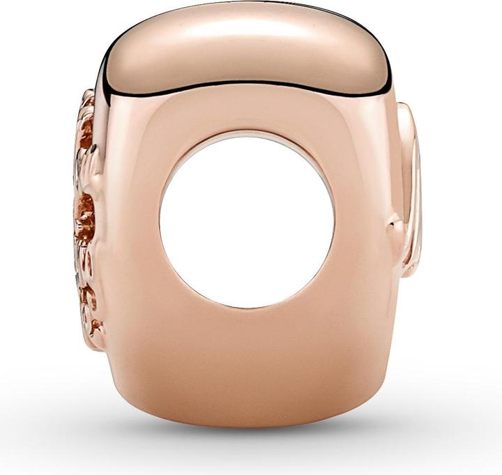 Image du produit Pandora Charm coeur Thank You Mum (Métal, plaqué or rose)