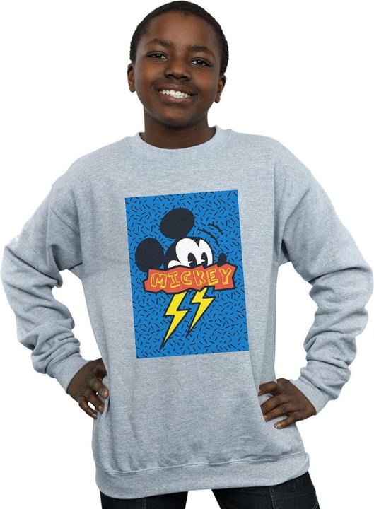Actual product image Disney Boys Mickey Mouse 90s Flash Sweatshirt (152, 158)