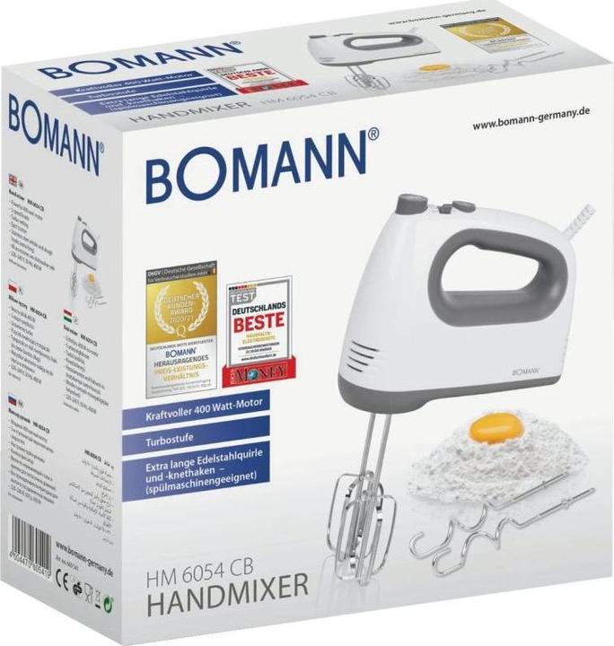 Produktbild Bomann HM 6054 CB weiss (400 W)